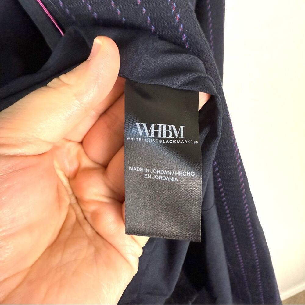 White House Black Market The Relaxed Blazer Striped 14 570357780 - Picture 13 of 16